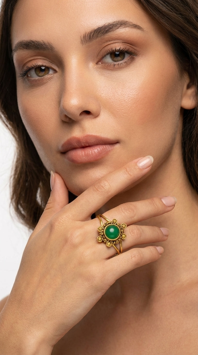 Nomad Moss Ring