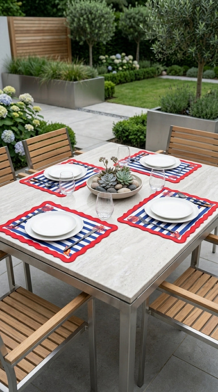 Riviera Rouge Stripe Amerikan Servis