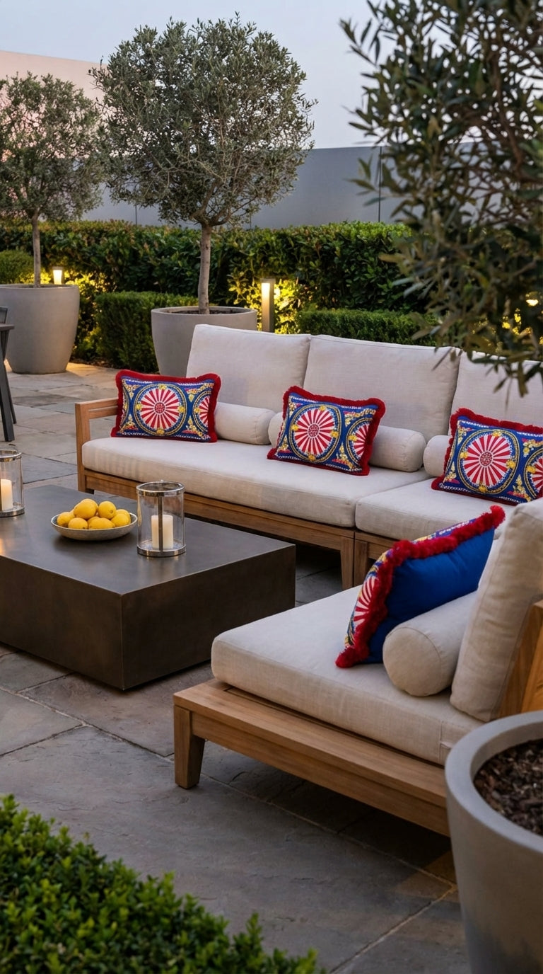 Verona Rouge Dikdörtgen Kırlent