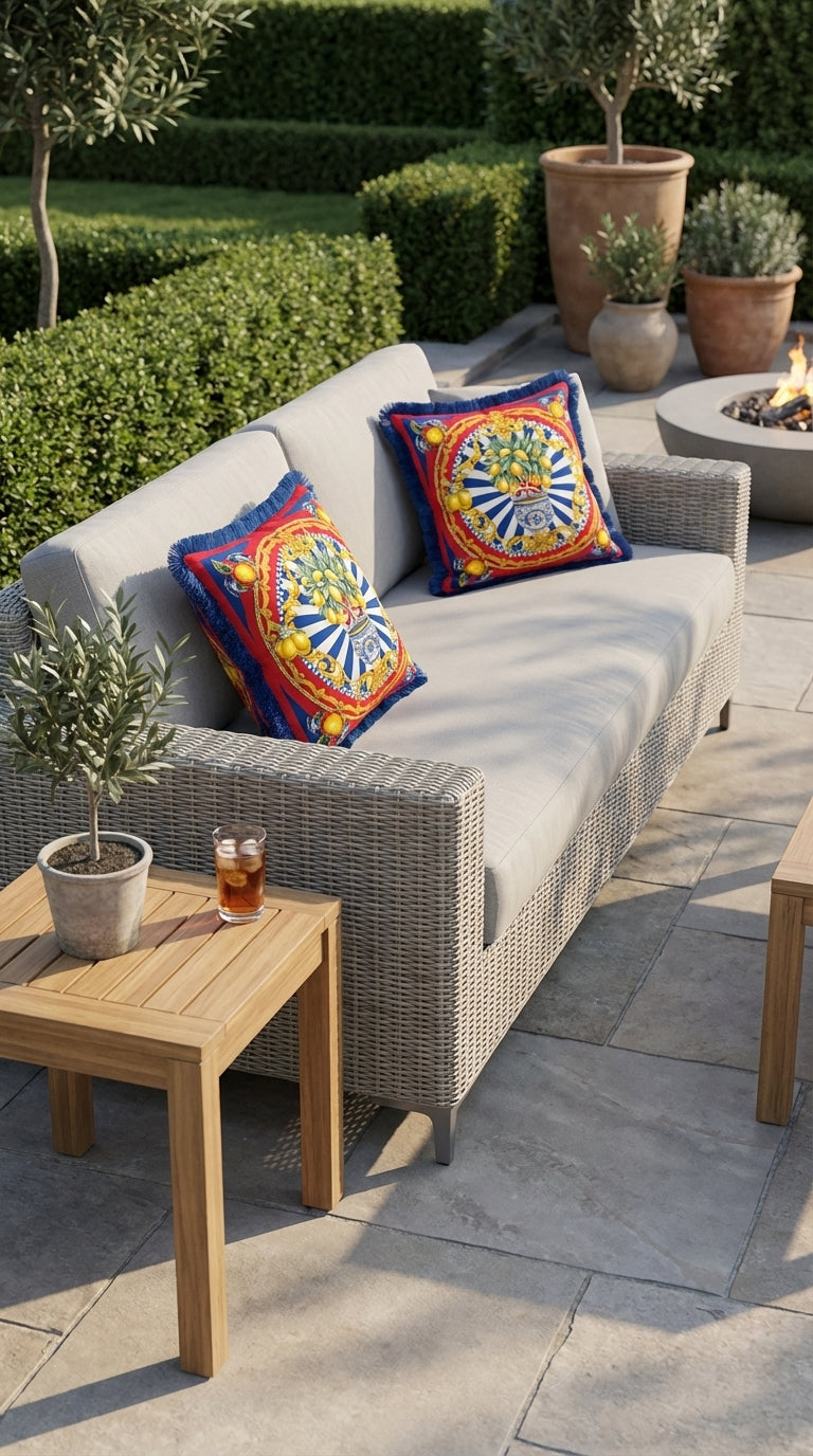 Verona Azure Kırlent