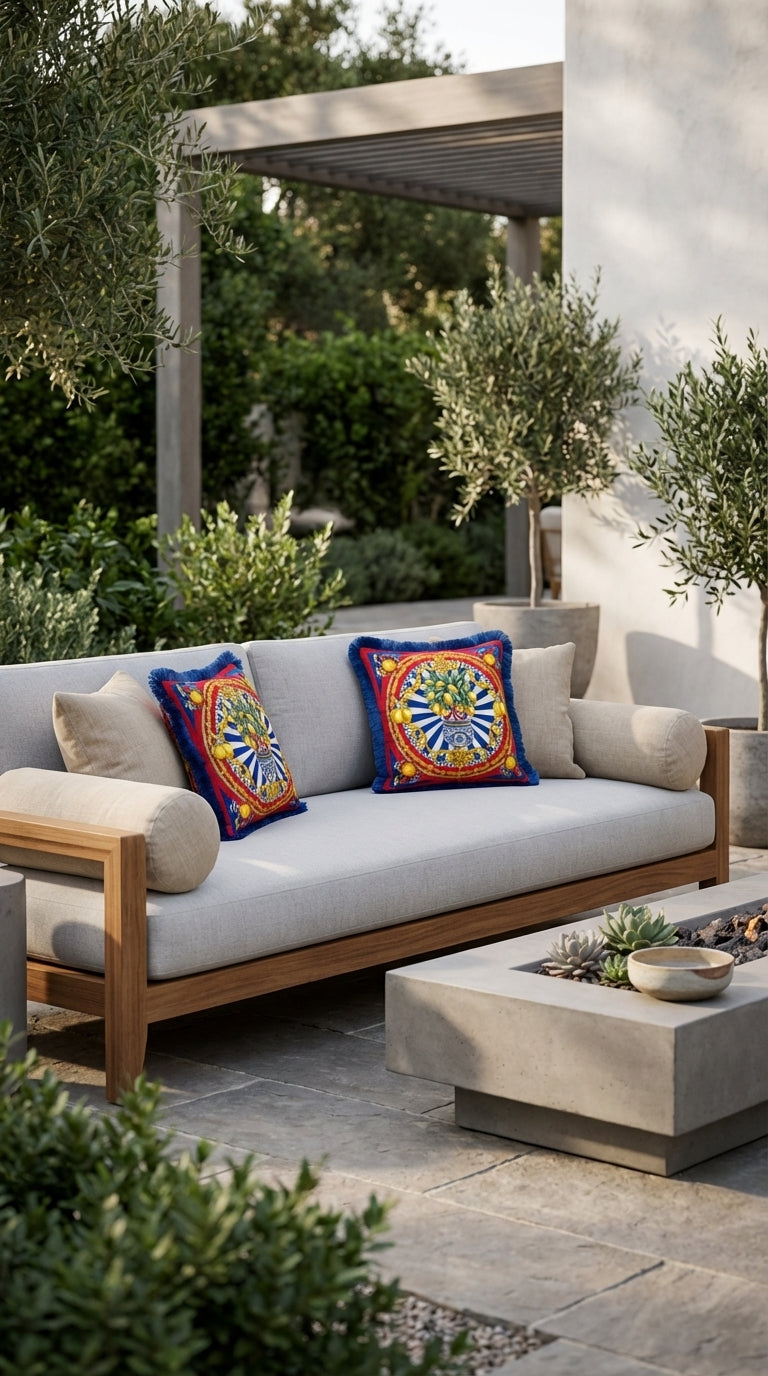 Verona Azure Kırlent