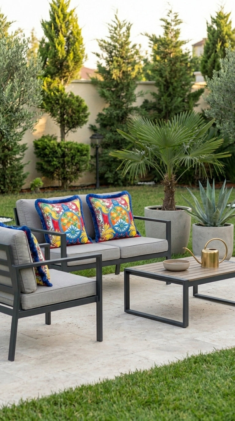 Solea Clover Azure Kırlent