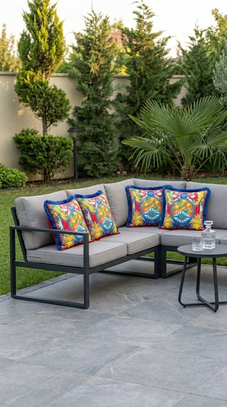 Solea Clover Azure Kırlent