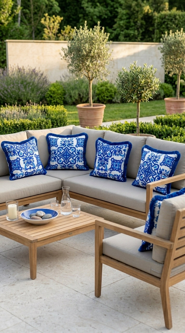 Marea Azure Kırlent