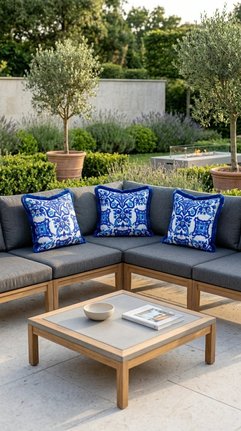 Marea Azure Kırlent