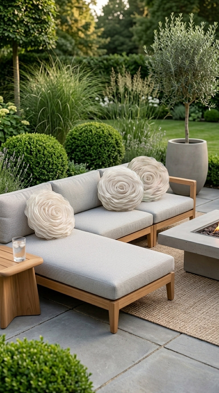 Rose Ivory Yastık