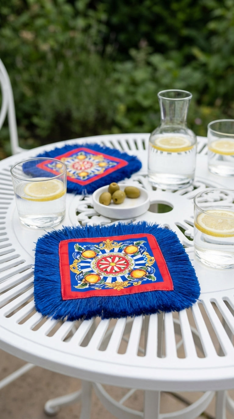 Verona Azure Kokteyl Peçete
