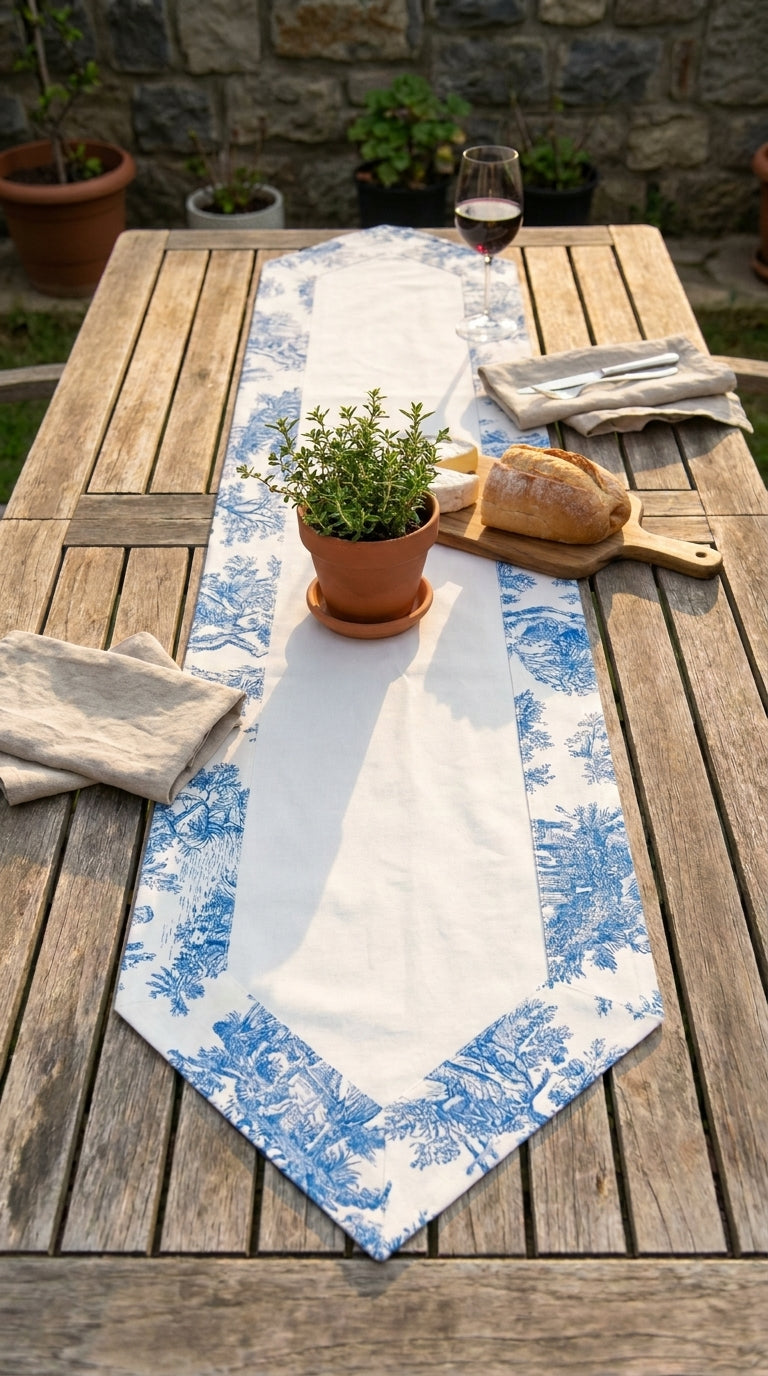 Toile Azure Panel Runner