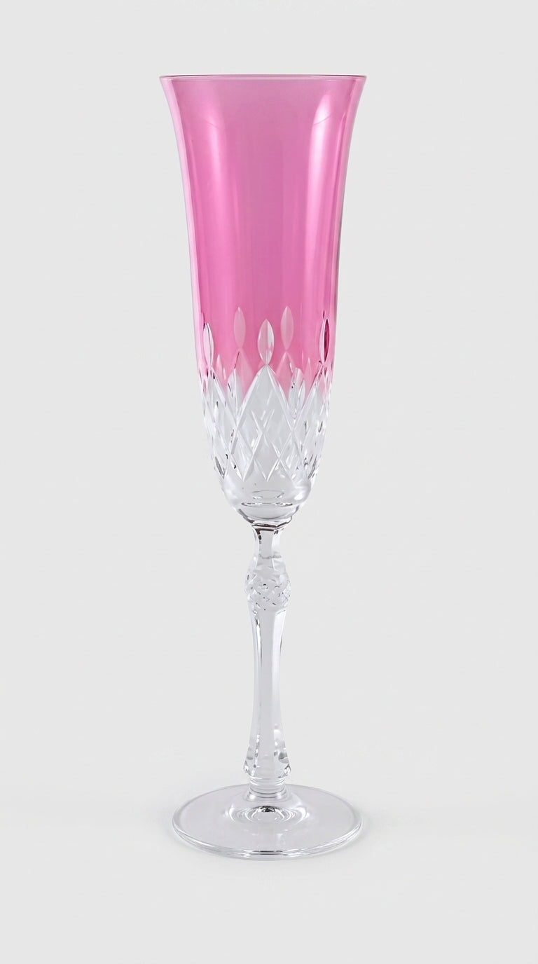 Celeste Flüt Şampanya Kadehi- Rose Quartz