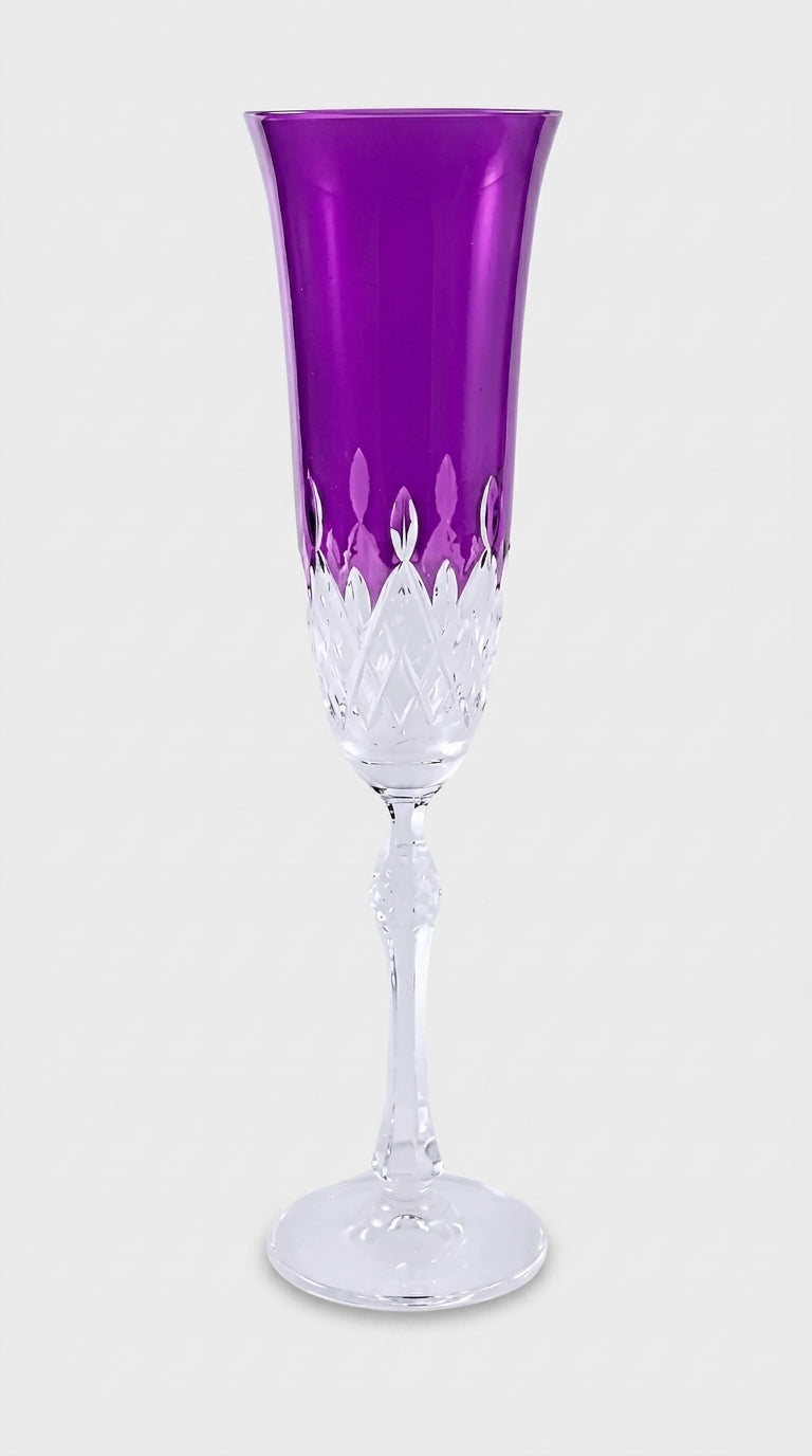 Celeste Flüt Şampanya Kadehi- Amethyst