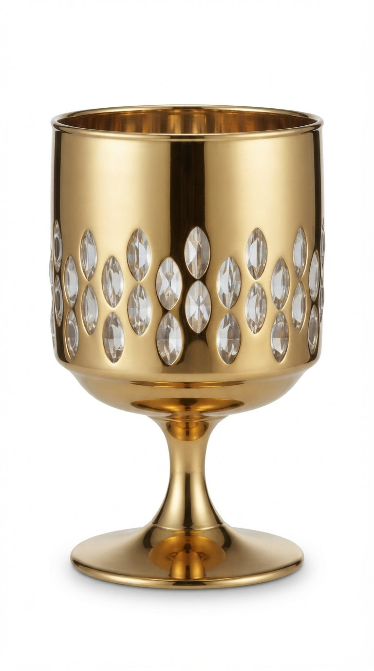 Eclat Nova Gold Kristal Kadeh 270 cc