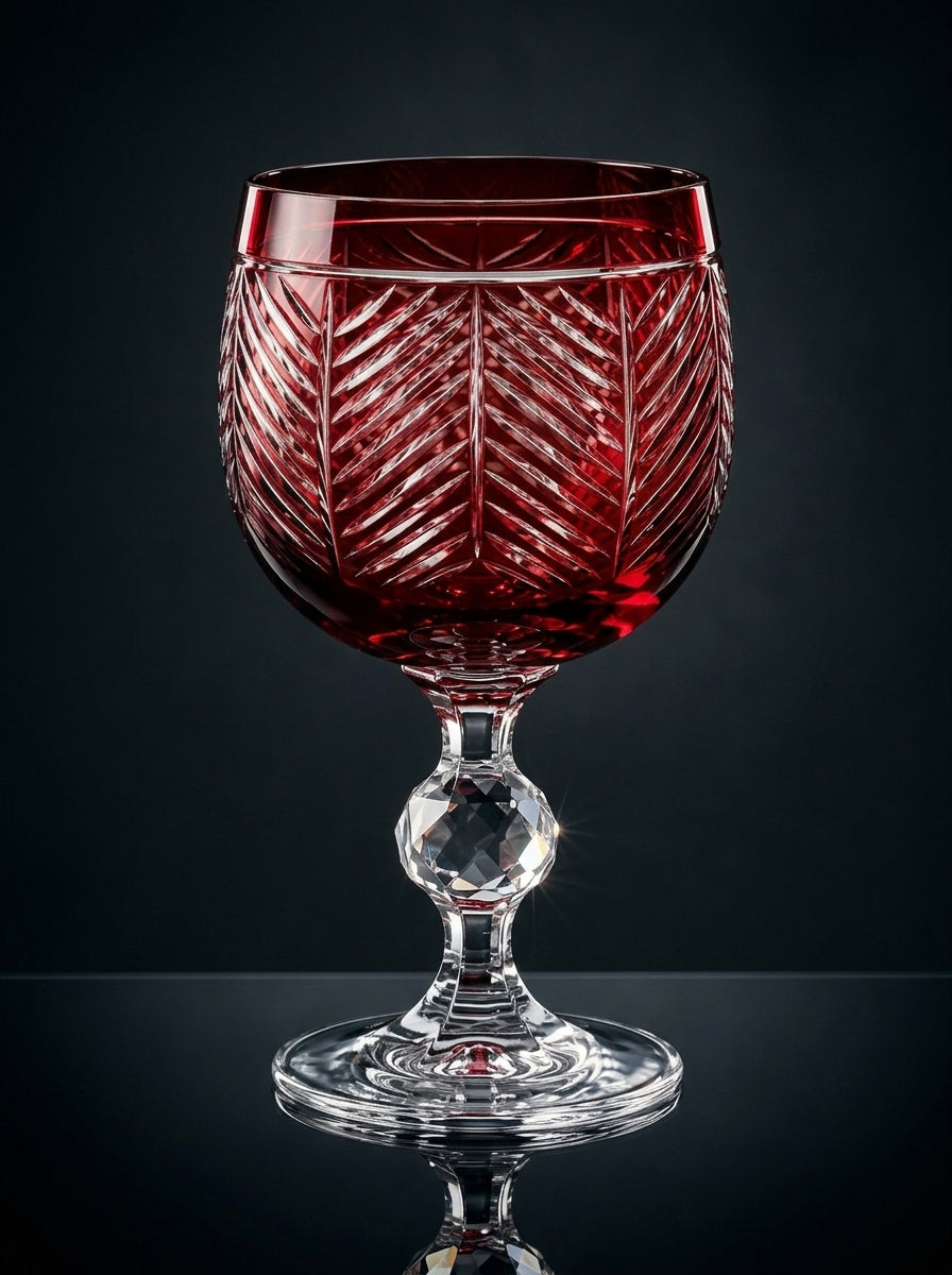 Vetro Crystal Ruby Mini Kadeh 150 cc
