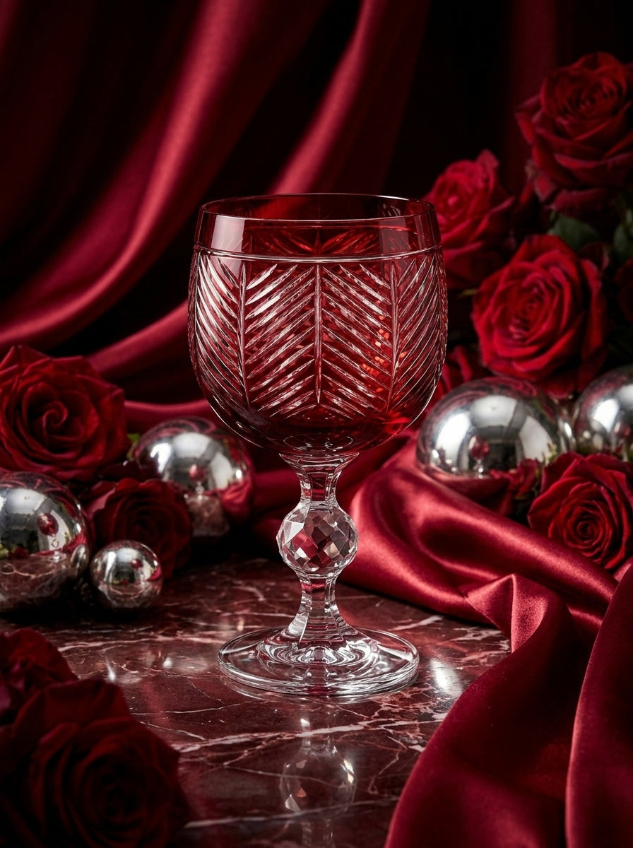Vetro Crystal Ruby Mini Kadeh 150 cc
