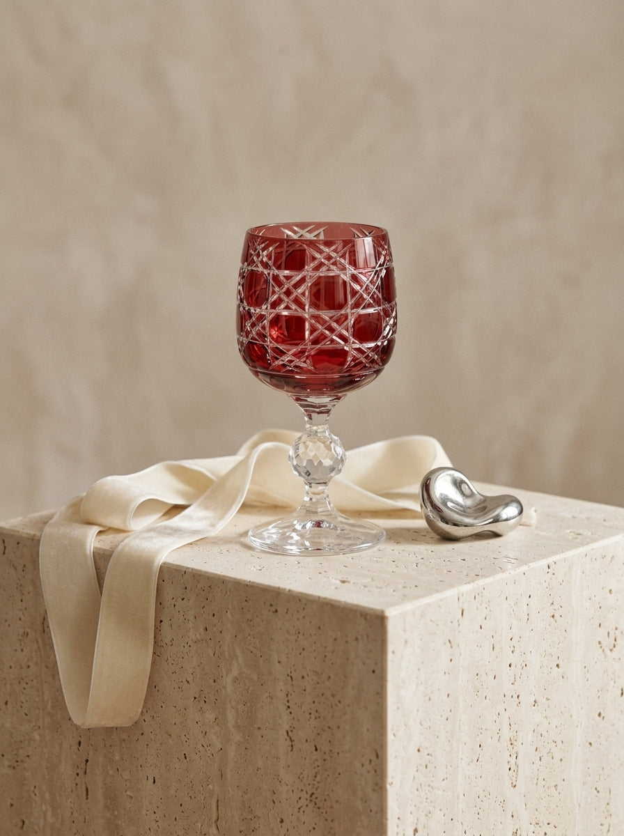 Vetro Crystal Ruby Mini Kadeh 150 cc