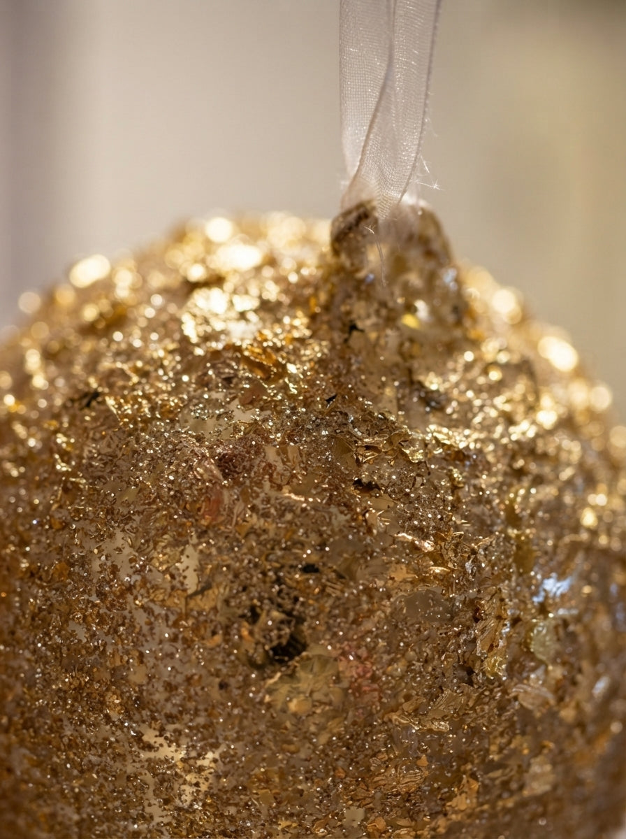 Golden Lace Yılbaşı Ağaç Süsü 12 - CM
