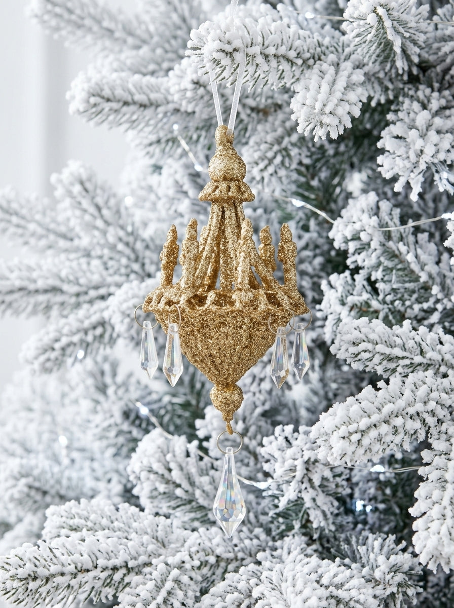 Crystal Chandelier Yılbaşı Ağaç Süsü