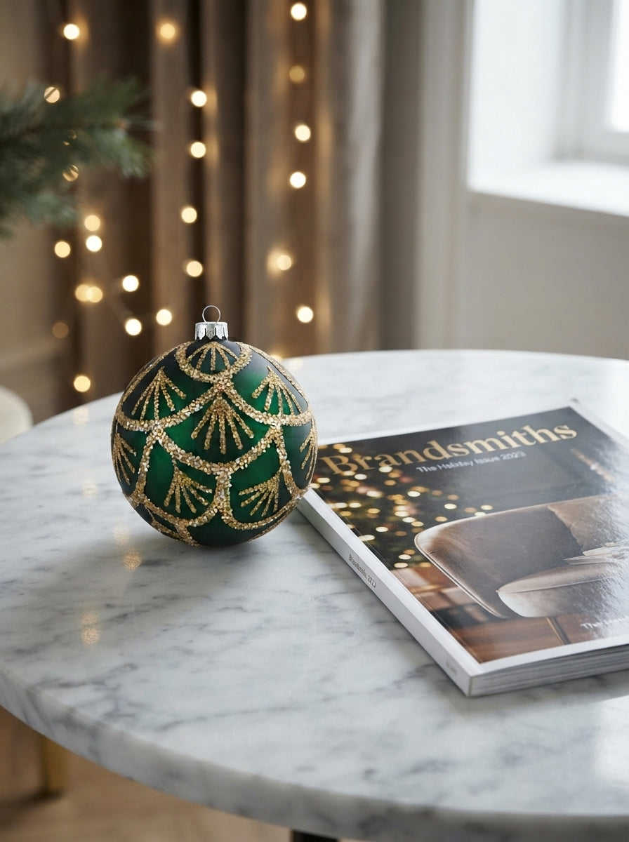 Emerald Royale Yılbaşı Ağacı Süsü 10 CM