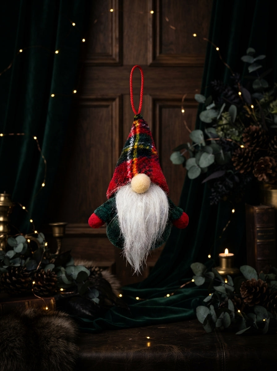 Highland Gnome Yılbaşı Ağaç Süsü - 15 CM