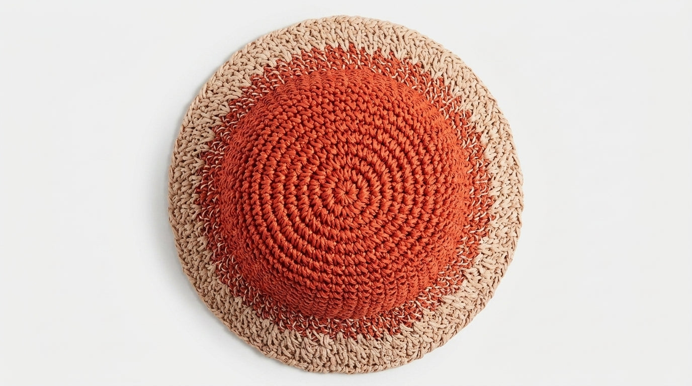 Coral Sunset Hat