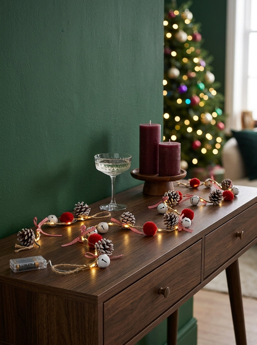 Christmas Woodland 20 LED Dekoratif Işık Zinciri