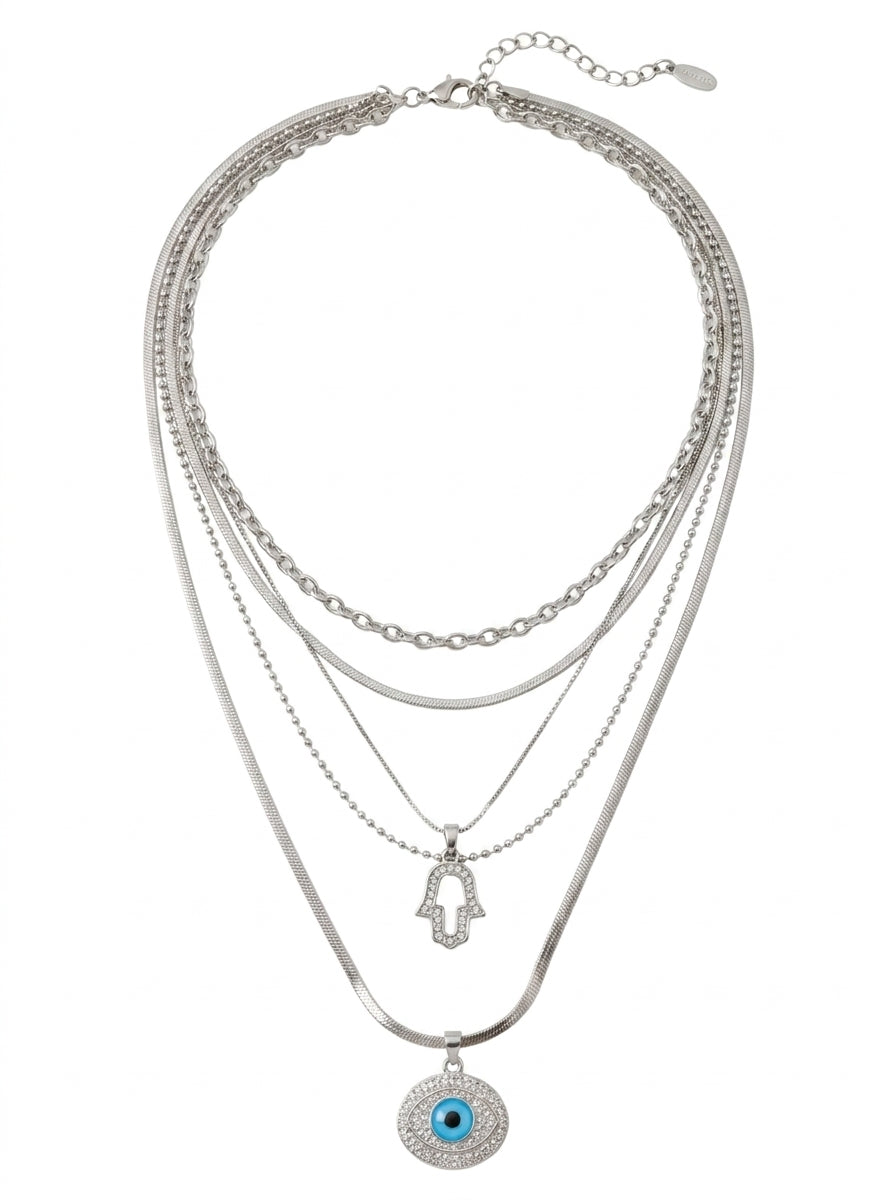 Luna Charm Necklace Set