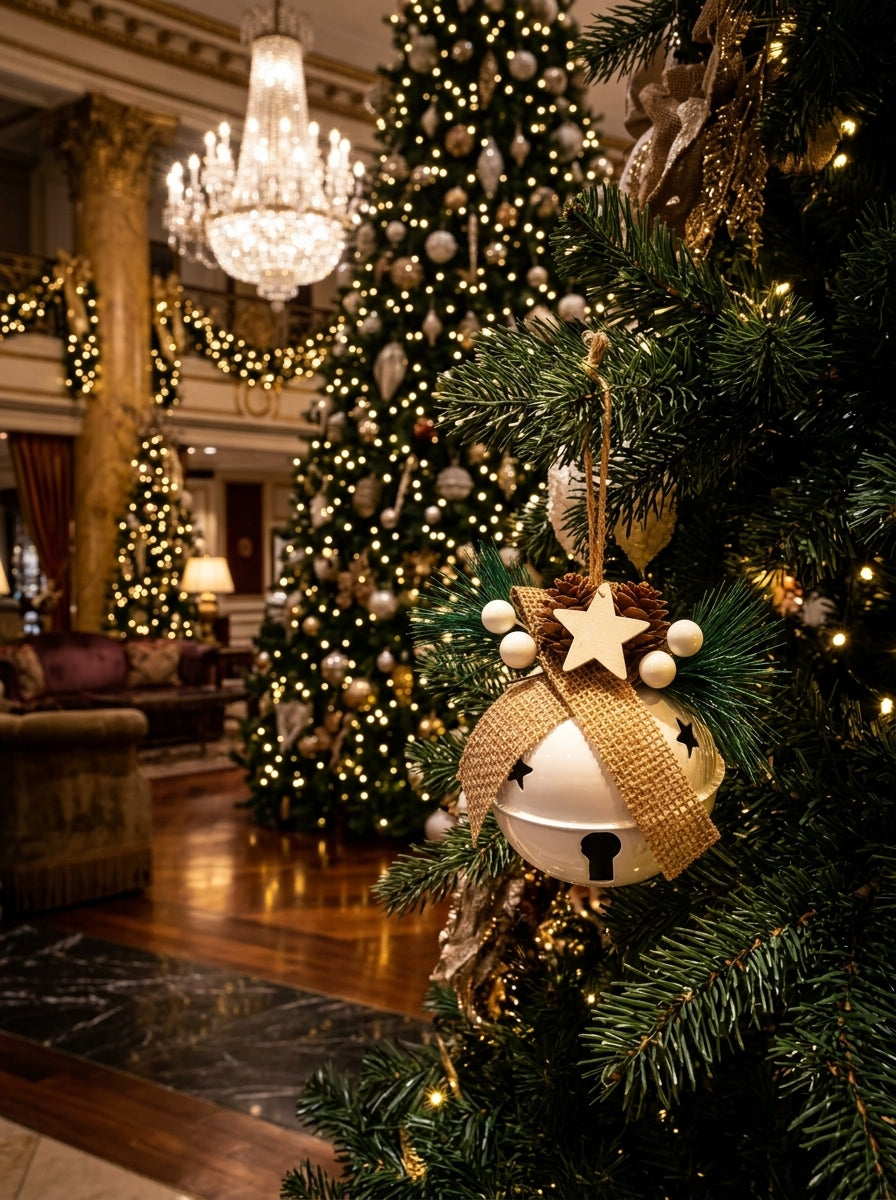 Nordic Christmas Bell Dekoratif Yılbaşı Ağacı Süsü