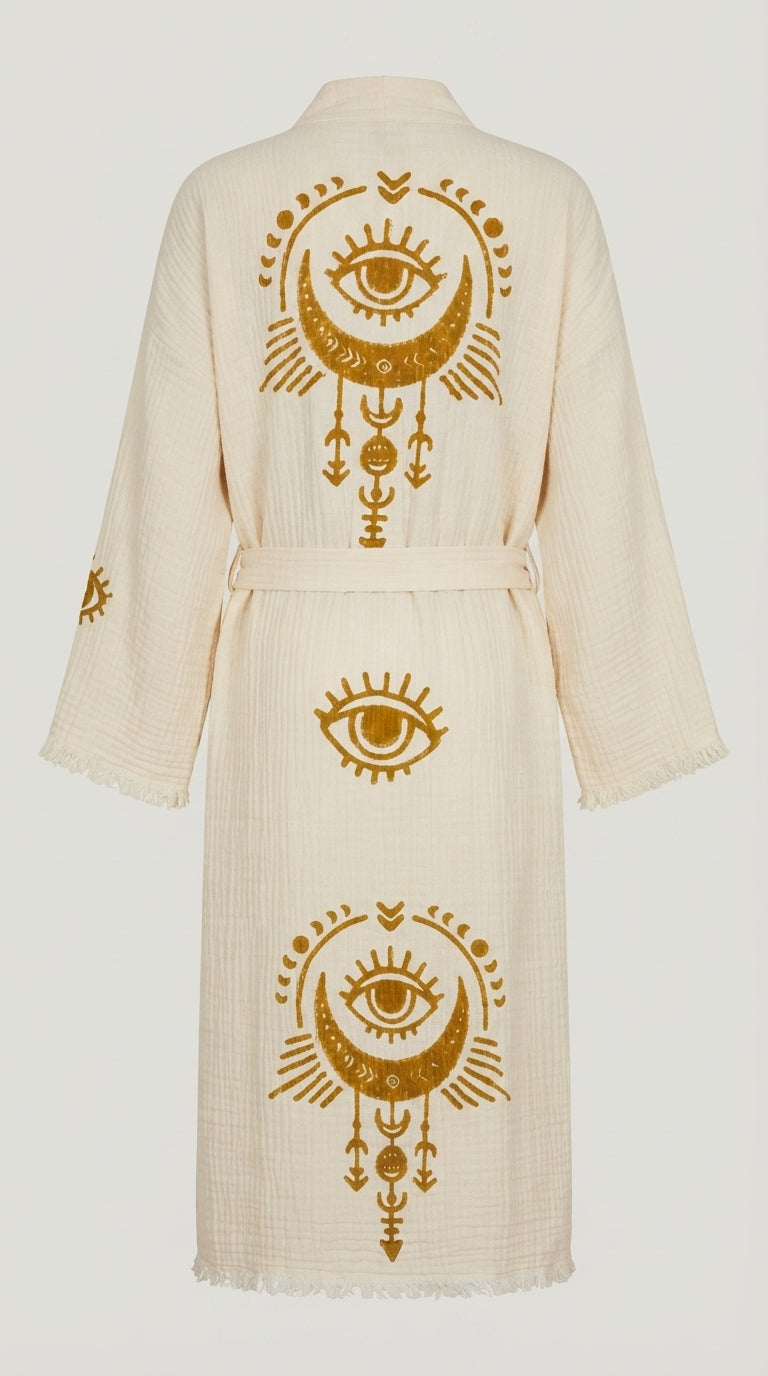 Natural Eclipse Kimono