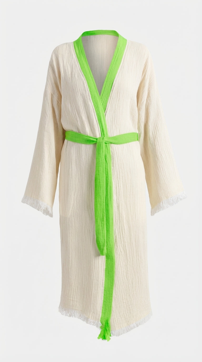 Talisman Bloom Kimono Yeşil