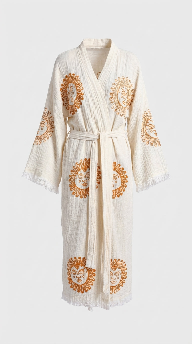 Solar Bloom Kimono