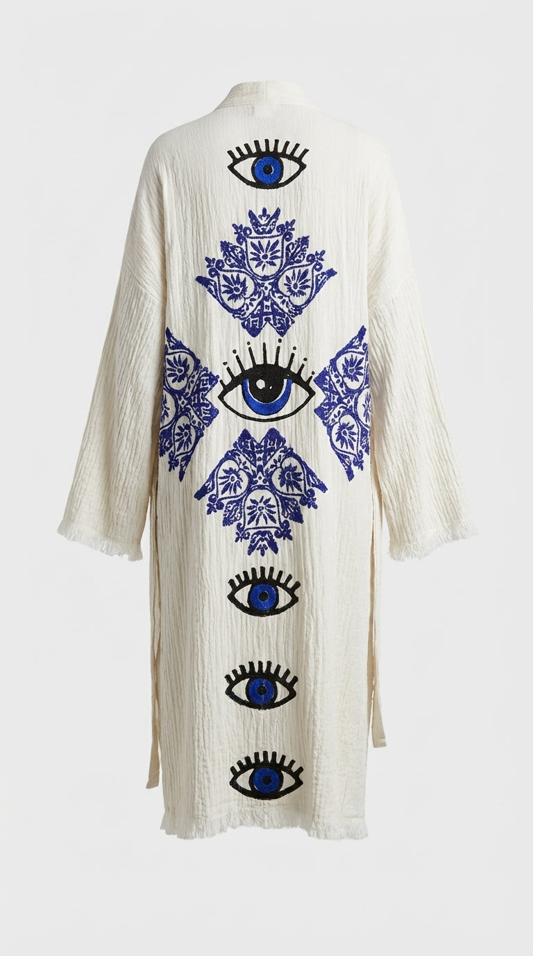 Natural Mystic Eye Kimono