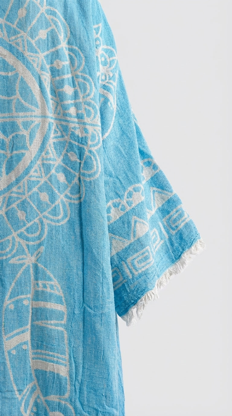 Blue Dreamcatcher Kimono