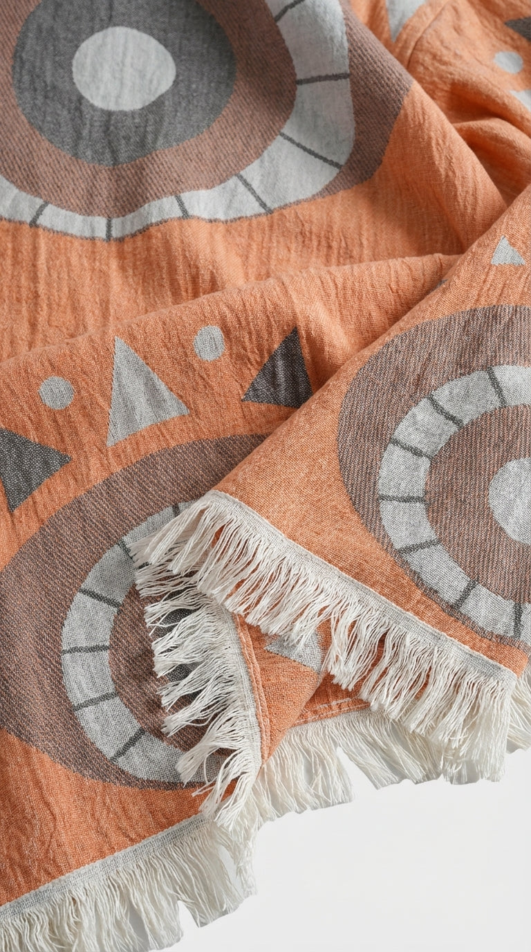 Brick Evil Eye Kimono