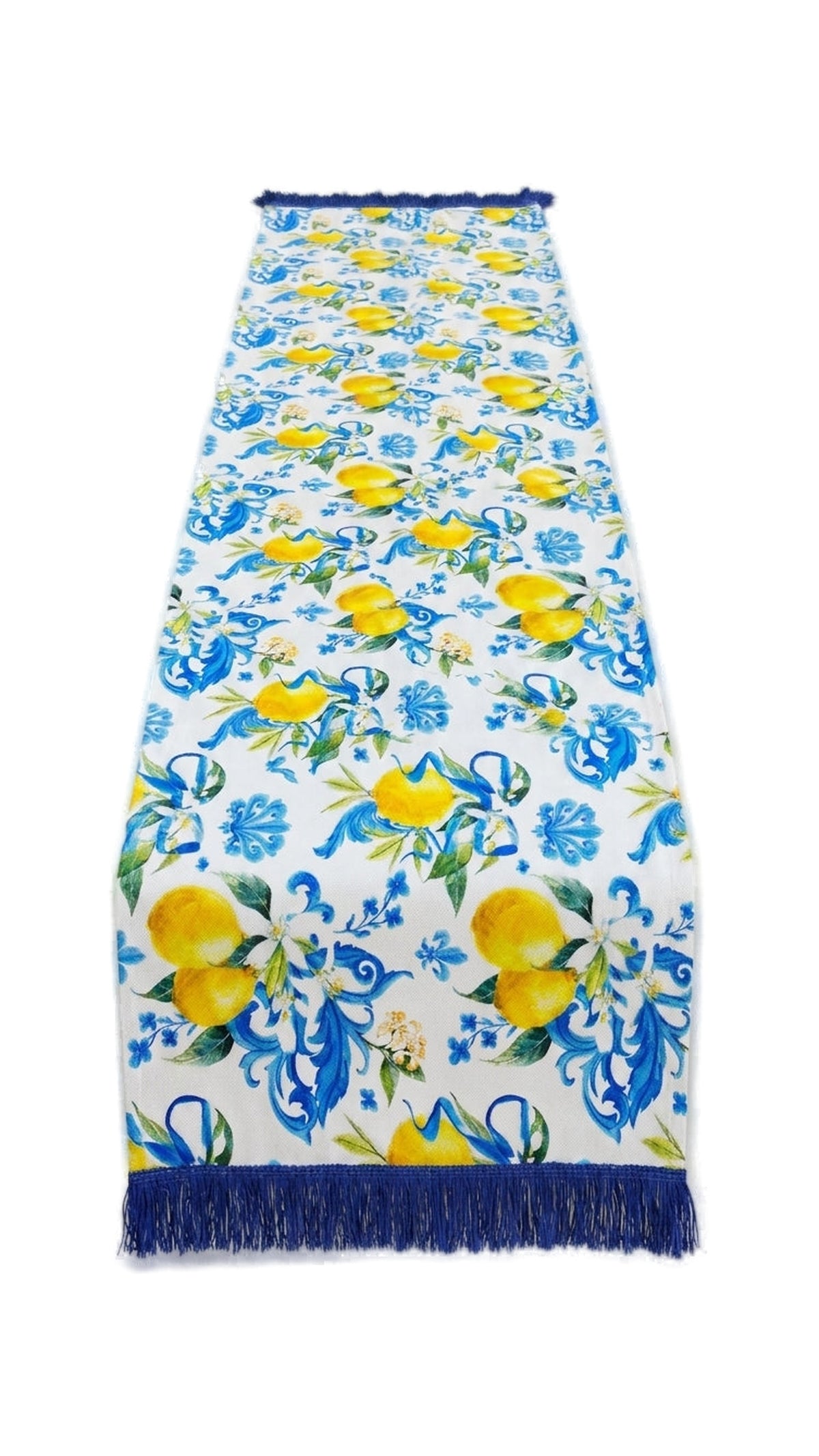 Limoncello Azure Tassel Runner