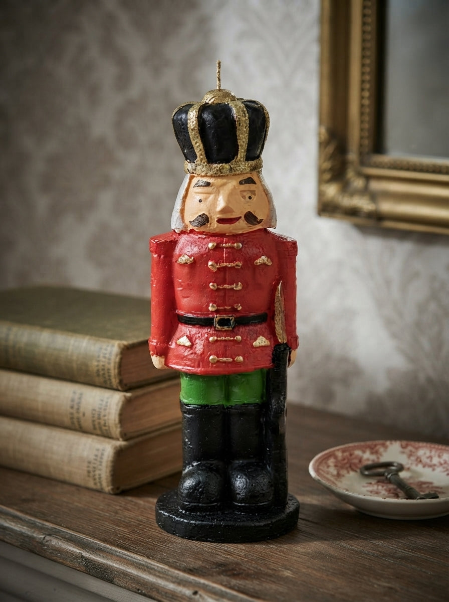 Christmas Nutcracker 3D Fındıkkıran Dekoratif Mum