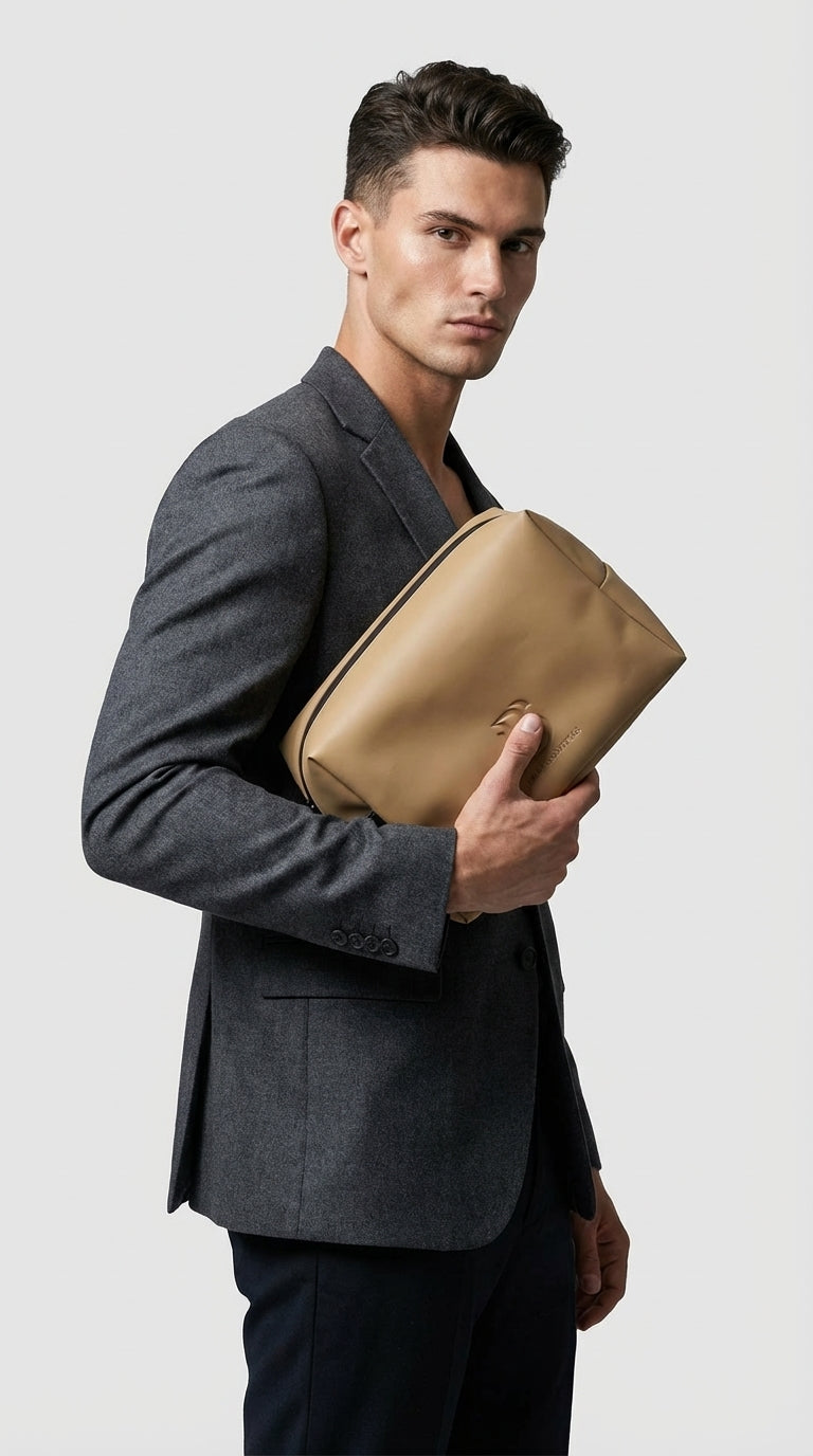 Camel Core Grooming Case