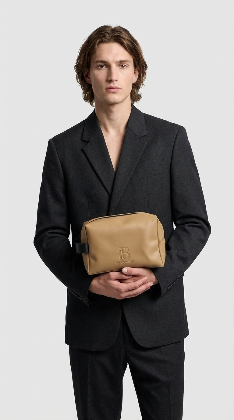 Camel Core Grooming Case