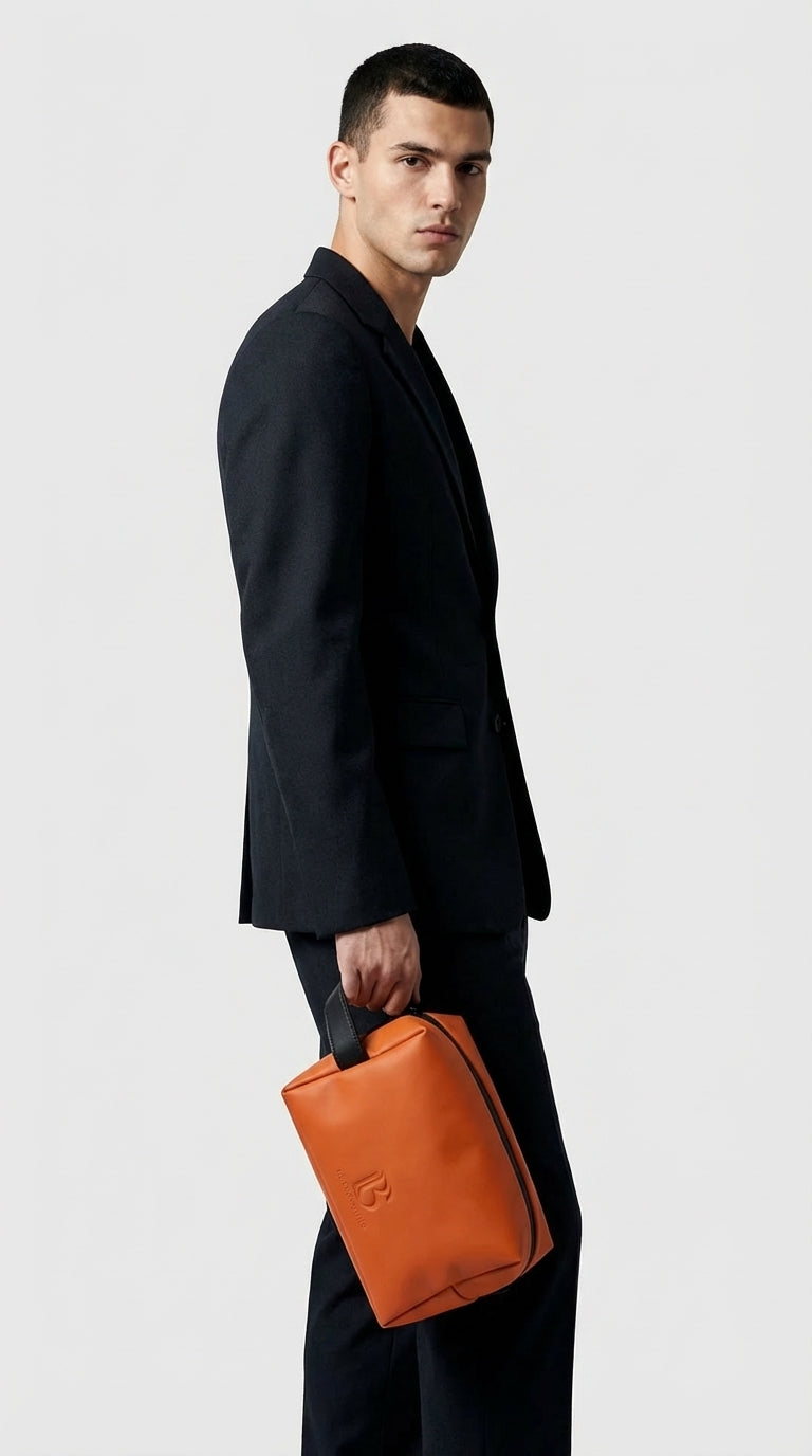 Tangerine Core Grooming Case
