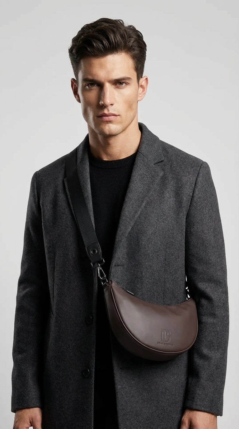 Mocha (Brown) Drift Crossbody Bag