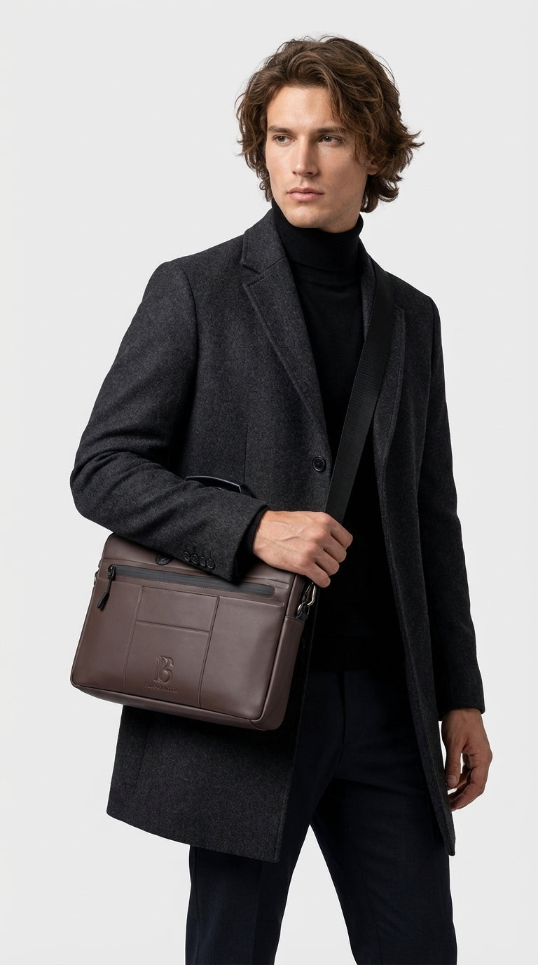 Mocha(Kahve) Align Laptop Çantası