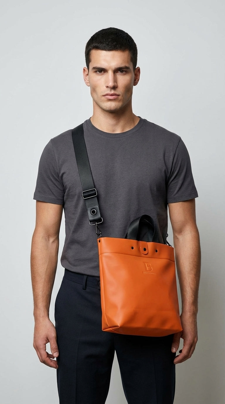 Tangerine (Mandalina) Loop Tote Bag Çanta