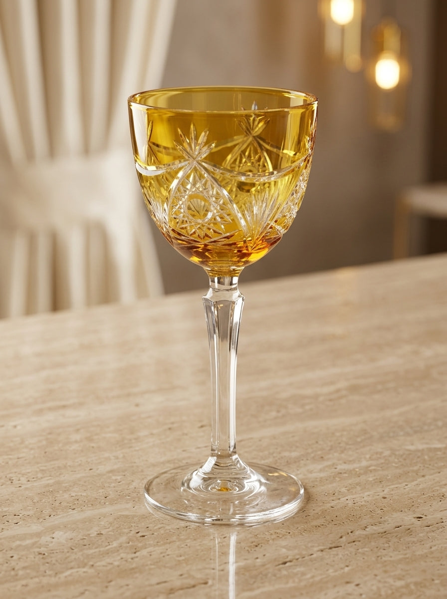 Stella Citrine Kristal Kadeh