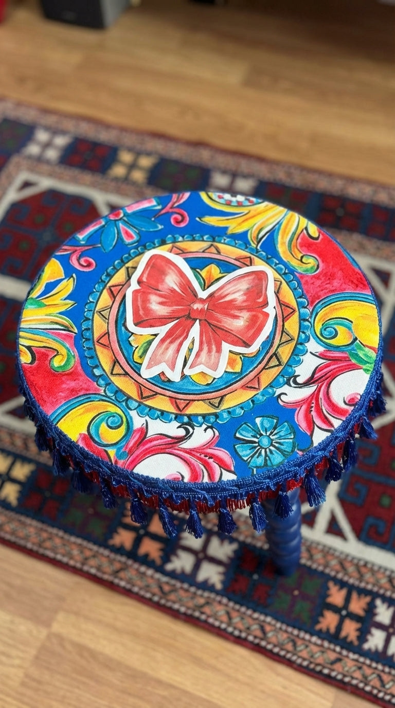طاولة قهوة كبيرة Solea Clover Azure