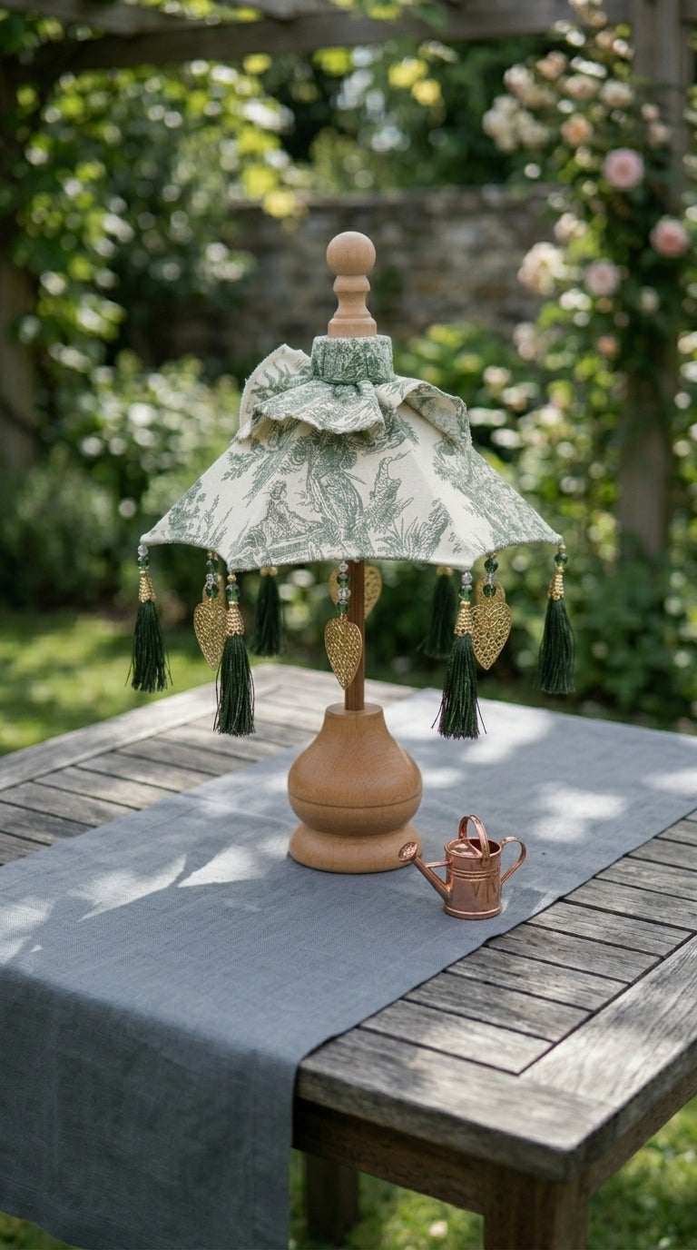 مظلة بالي صغيرة خضراء Toile Verde