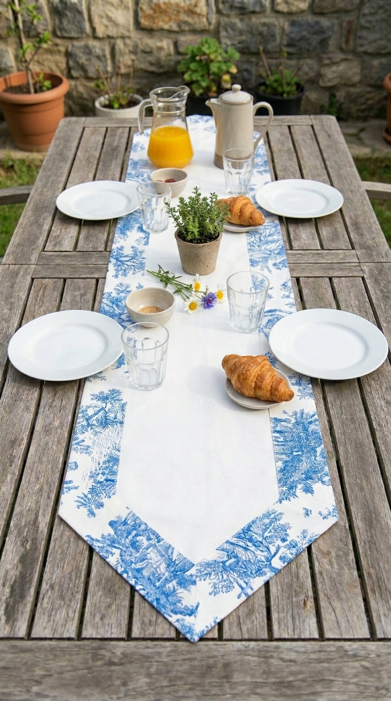 Toile Azure Panel Runner