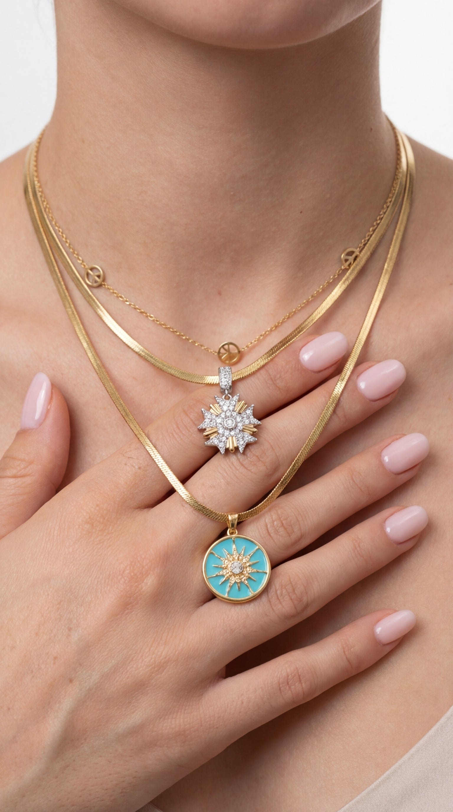 Celestia Layered Kolye Seti