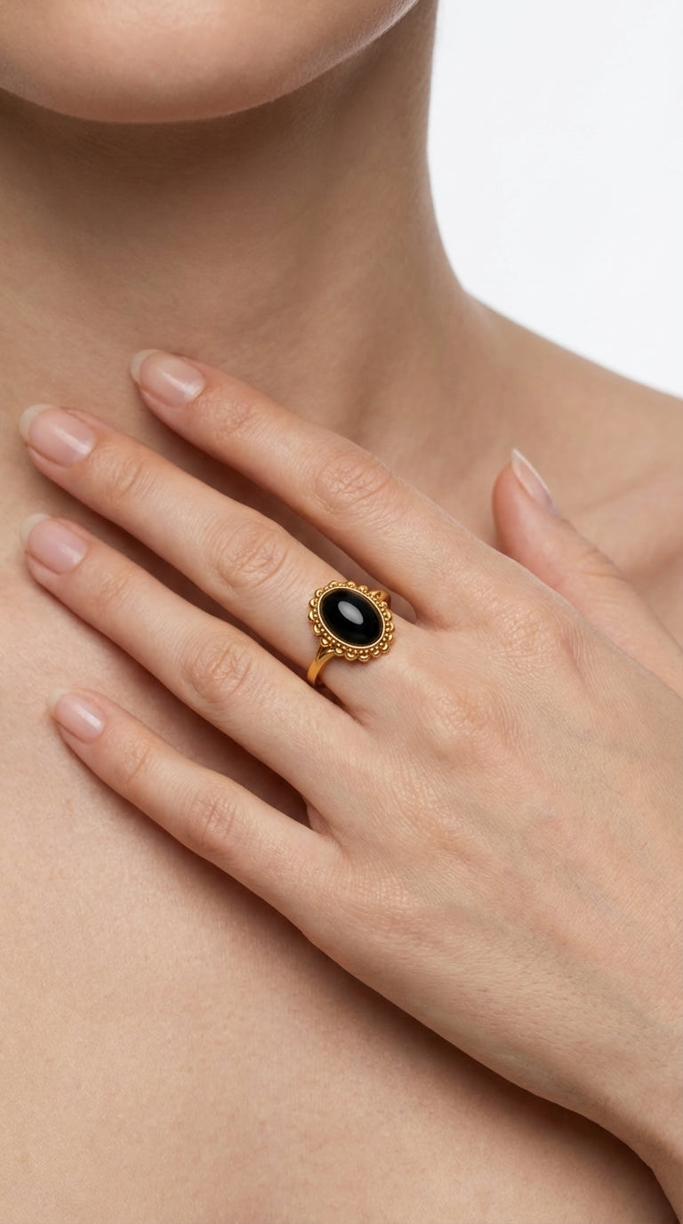 Nomad Onyx Ring