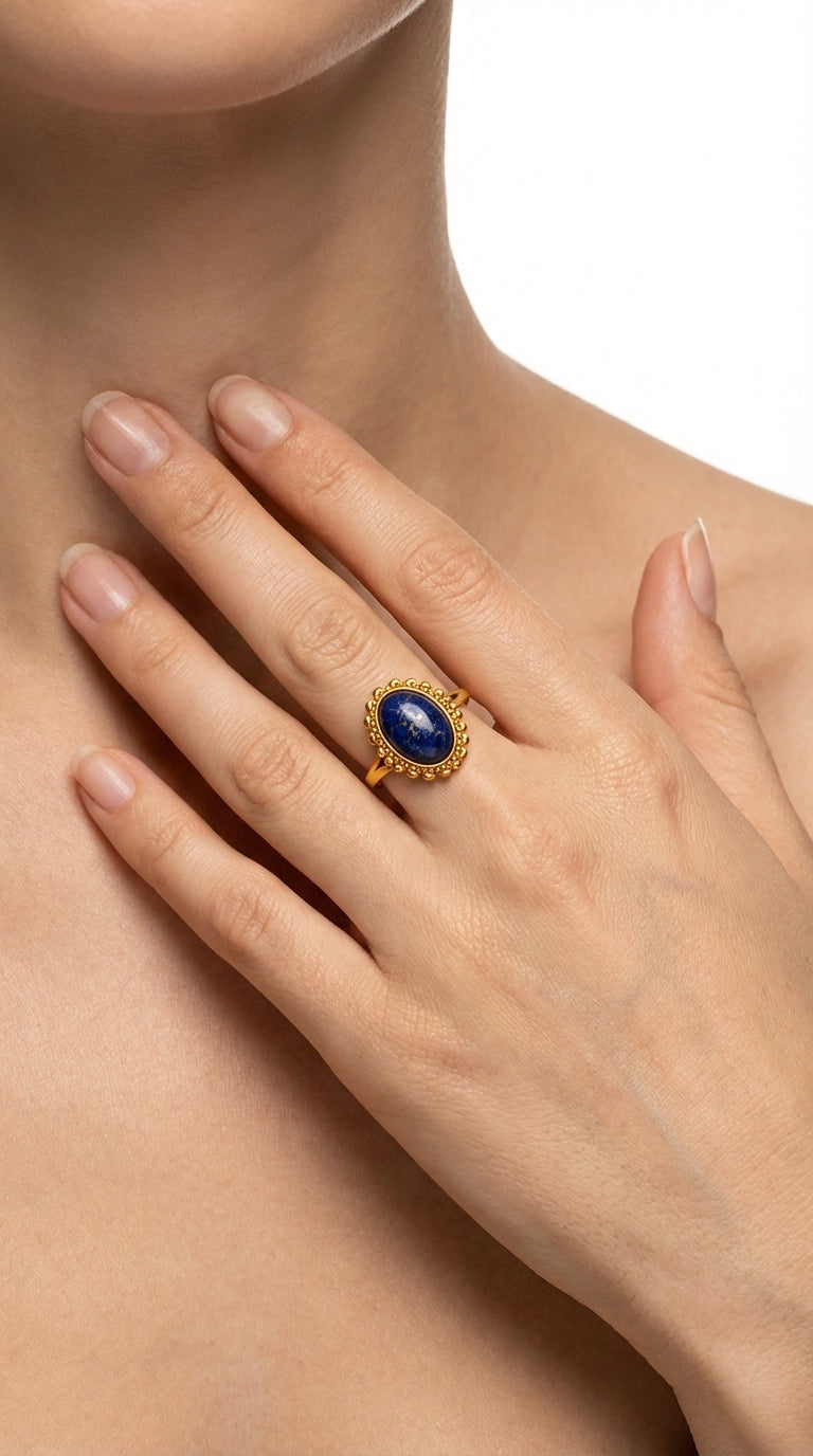 خاتم لازوردي بدوي