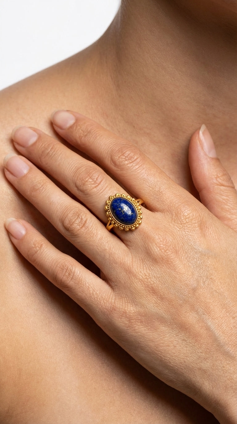 خاتم لازوردي بدوي