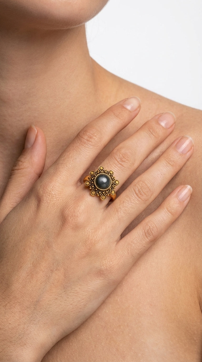 Nomad Noir Ring