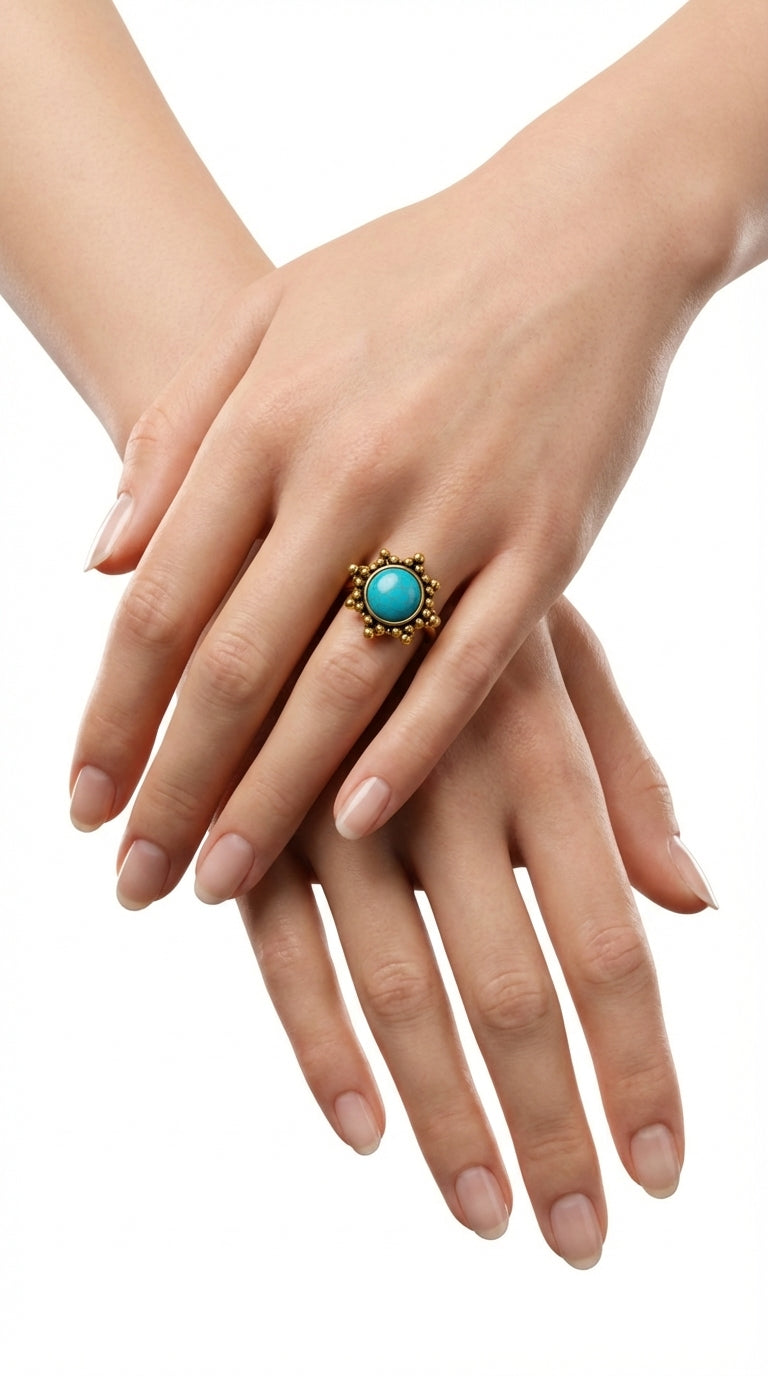 Nomad Azure Ring